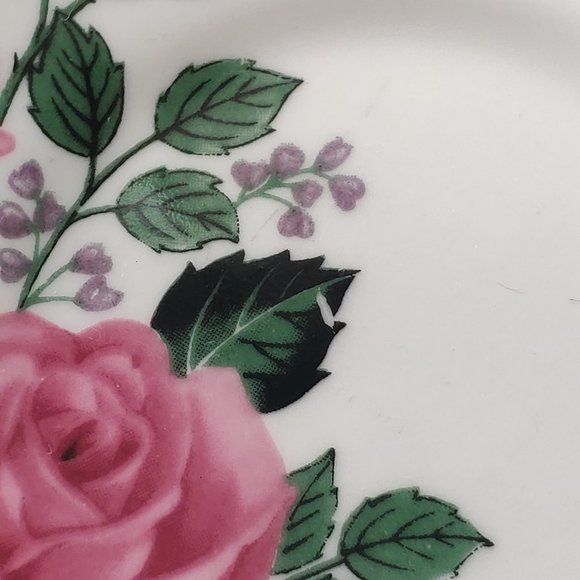 Rosina Gilt Tea Cup, England Gold Gilded Pink Roses, VTG Bone China - Picture 7 of 14